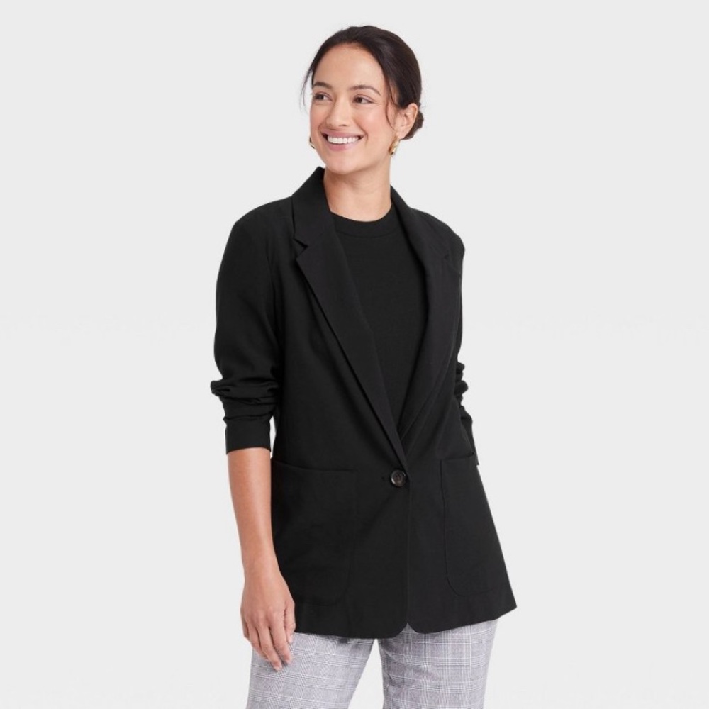 Oversized light blazer